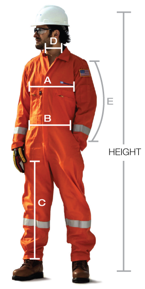 coverall sizes